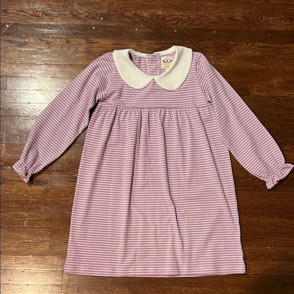 Striped Collared Dress